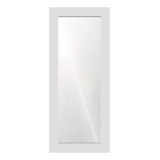 Espelho De Luxo Branco 50x130 Para Corpo Decoração Quarto