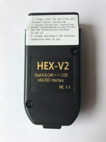 Escaner Vagcom Hex-v2 Vcds V.23 Scanner Auto Volkswagen Audi