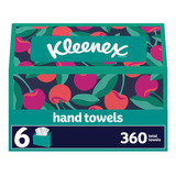 Toallas De Mano De Papel Desechables Kleenex, 6 Cajas, 60 Pa