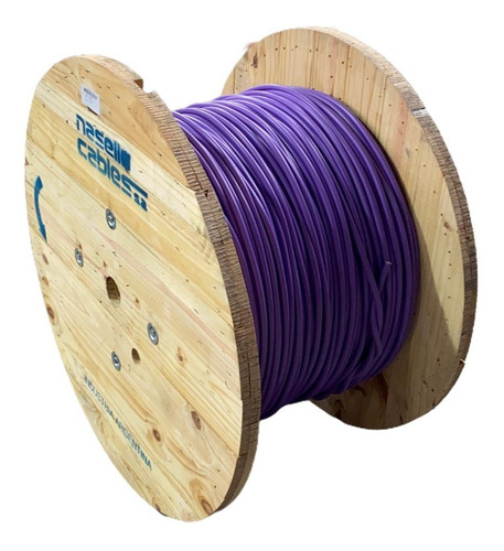 Cable Subterraneo 2x6 Mm Normalizado X45 Metros Bicapa 