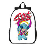 Mochila Escolar Infantil Anime Stitch