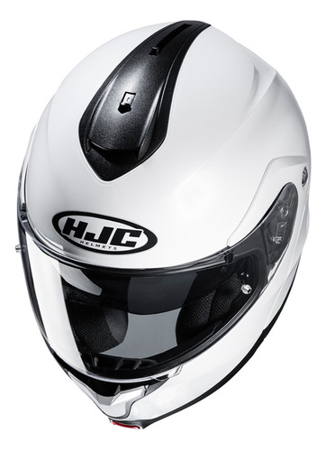 Casco Hjc Abatible C91 Blanco Perla Certificado Ece Lente 