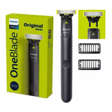 Oneblade Philips Qp1424/10 Cor Cinza-chumbo E Verde-limão