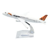 Tang Dynasty (tm 1:400 6.3 In Air Bus A320 Tigerair Metal Av