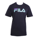 Remera Fila Moda Basic Letter Hombre Mn Tienda Oficial