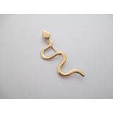Belo Broche Serpente De Ouro - 18k - 2 Gr