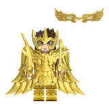 Aioros Sagitário Saint Cavaleiros Zodiaco Ouro Blocos Boneco