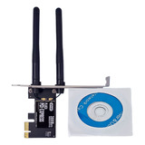 Adaptador Placa Wifi Para Pc Antena Pci Express Notebook