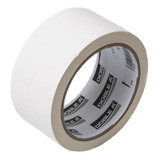 Cinta Adhesiva Silver Tape Duct Tape Doble A 48mm X 9 Metros Color Blanco