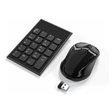 Combo Teclado Numérico Y Mouse Yeemie Pro Bluetooth -negro