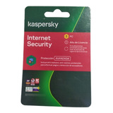 Licencia Kaspersky Internet Security (1 Año) 1 Pc [fisica]