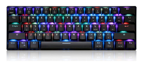 Motospeed Ck61 Rgb Teclado Mecánico Para Juegos Outmu Azul