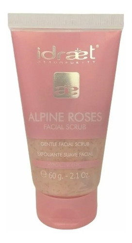 Alpine Roses Facial Scrub Crema Exfoliante Suave Idraet 60gr