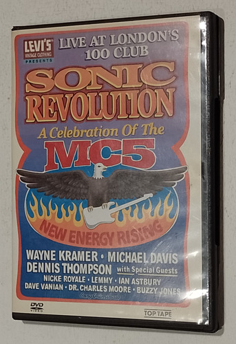 Dvd Sonic Revolution A Celebration Of The Mc5 Usado