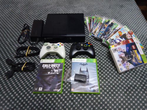 Xbox 360 Super Slim Destravado Completo E Revisado. 100%