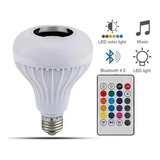 Bombillo Parlante Rgb Música Bluetooth Control + Usb Hogar 110v/220v