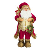 Mesa De Papá Noel De Pie Para Papá Noel, 45 Cm, Roja, 45 Cm