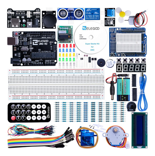 Kit Robotica Iniciacion Proyecto Uno Elegoo Arduino