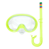 Kit Oculos Máscara Mergulho Respirador Snorkel Profissional