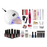 Kit Inicial X29u Completo Polygel Uñas Deco Torno Cabina