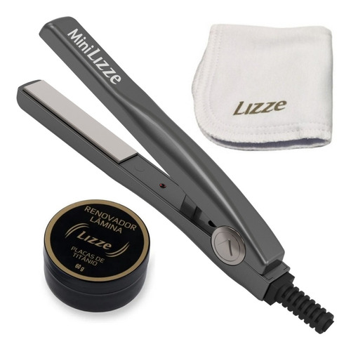 Prancha De Cabelo Mini Mini Lizze 110v/220v + Kit Limpeza