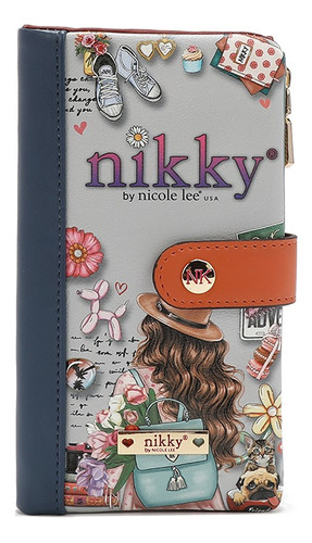 Cartera Nikky World Doble Compartimento Nikky By Nicole Ss24