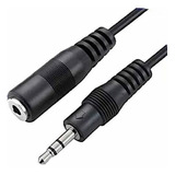 Cabo Extensão Fone De Ouvido Plug P2 Estereo - 5mts