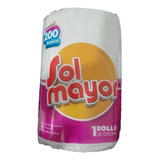 Maxi Rollo De Cocina 200 Paños Sol Mayor