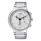 Reloj Citizen Eco Drive At240081a Crono, Calend, Wr100