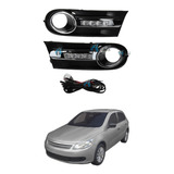 Kit Faro Auxiliar Led Drl Vw Gol Trend 2008 2009 10 11 2012