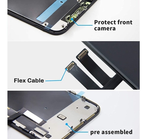 Cykjgs - Kit De Reparación De Pantalla Lcd De Repuesto Para