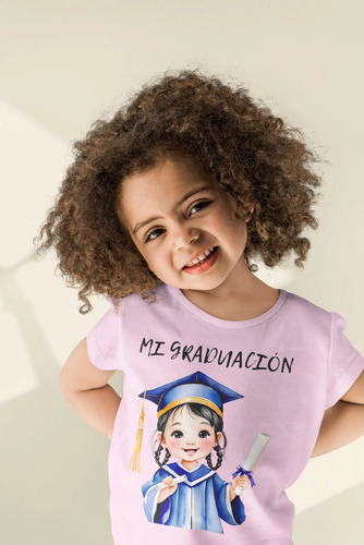 Playera Graduacion Niños Regalo Primaria Kinder Preescolar