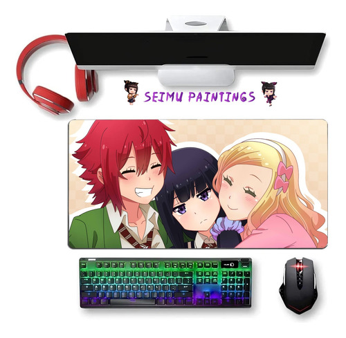 Mouse Pad Grande Anime Tomo-chan Is A Girl Carol Arte 40x90