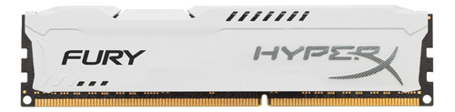 Memória Ram Fury Color Branco  8gb 1 Hyperx Hx316c10fw/8