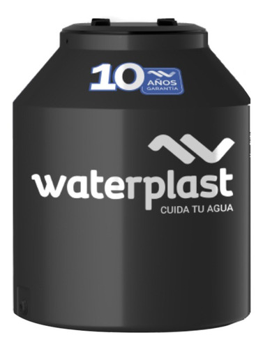 Tanque De Agua Waterplast Bicapa Clásico Bicapa Vertical Polietileno 1000l De 140 cm X 102 cm