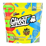 Ghost Hydration Electrolytes+   24 Sticks Sour Patch Sabor Blue Raspberry