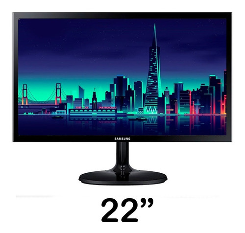 Monitor Samsung 22 Full Hd Hdmi Vga Ls22f350fhlxzl 22