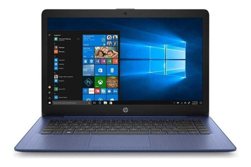 Laptop  Hp Stream 14-ax112la Royal Blue 14 , Intel Celeron N4020  4gb De Ram 64gb Ssd, Intel Uhd Graphics 600 1366x768px Windows 10 Home