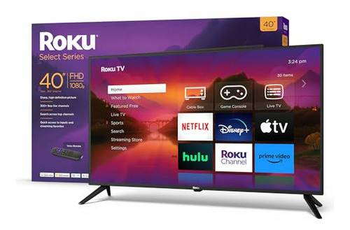 Smart Tv Roku 40  Full Hd 1080p Con Control De Voz, Imagen B