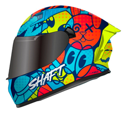 Casco Shaft Integral Nueva Temporada S A Xxl Astro Biker