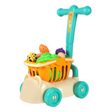 Carrito De Compras De Juguetes Para Cochecito Infantil, Frut