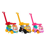 Triciclo Com Empurrador Motoca Infantil Criança Toys