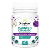 Magnésio Dimalato 800mg 60 Cáps - Sunfood Promoção