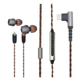 Auriculares Intraurales Estéreo Hifi Diy Mmcx, Auriculares M