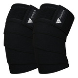 Knee Wraps Rodilleras Venda Elastica Gym Profesional Burzka