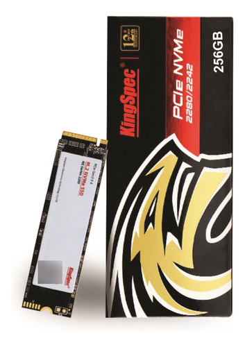 Ssd Nvme M2 256gb 1800mb/s Kingspec 2280