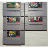 Juegos Cartuchos Para Super Nintendo Originales 