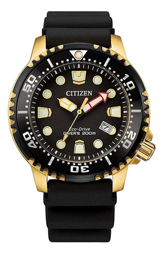 Reloj Citizen Caballero Promaster Diver Gold Bn0152-06e Full