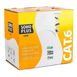 Cabo De Rede Cat.6 Furukawa Sohoplus Cmx Caixa 305m Azul