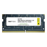 Nvtek 8gb Ddr4-2400 Pc4 19200 Sodimm Laptop Ram Módulo De Me